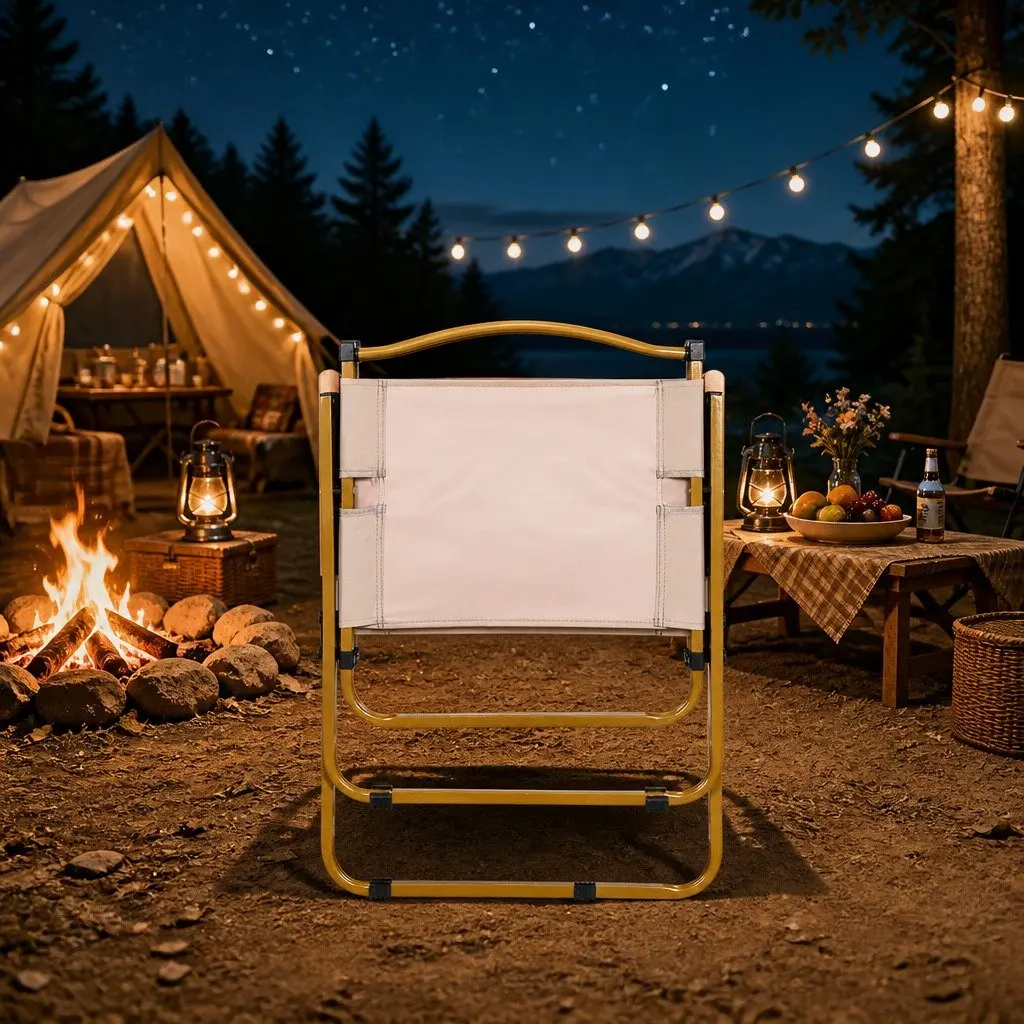 Folding Camping Chair Outdoor Portable Lightweight Picnic Garden Backyard