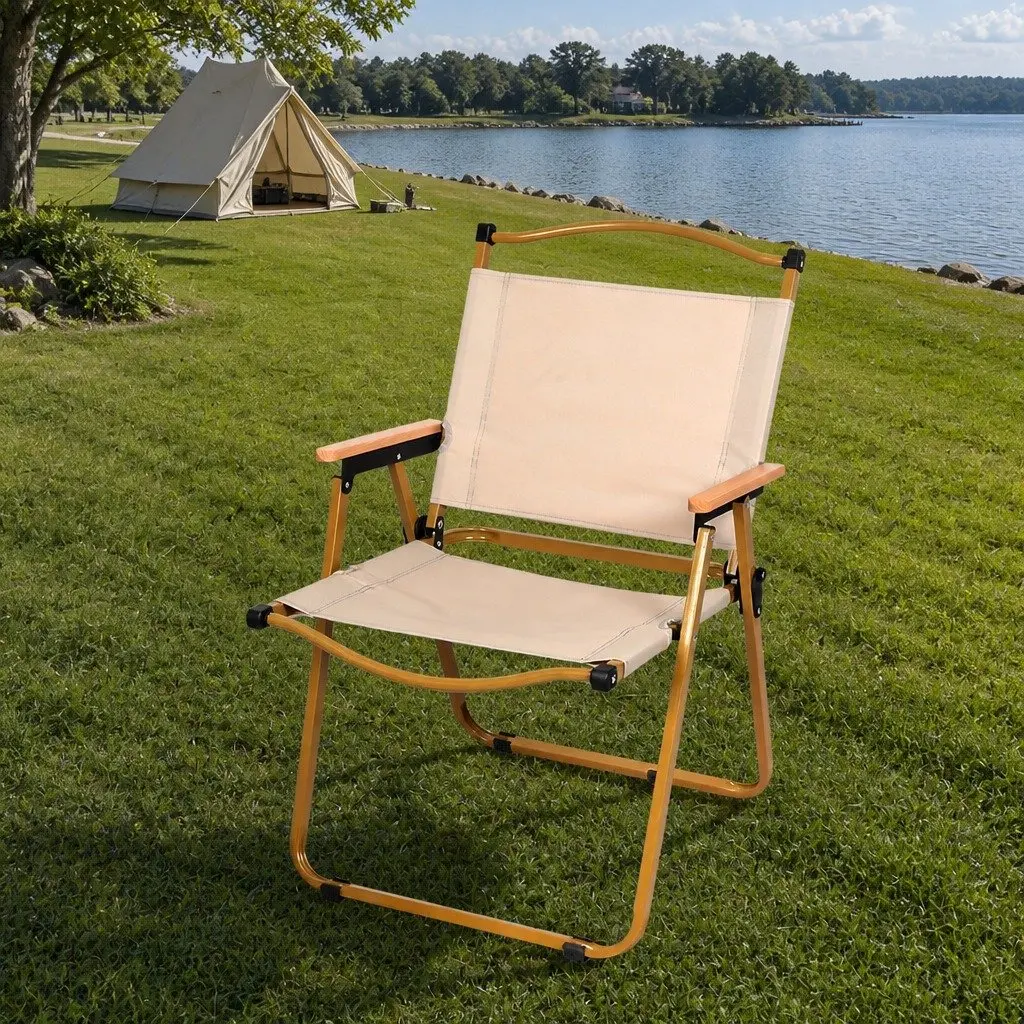 Folding Camping Chair Outdoor Portable Lightweight Picnic Garden Backyard