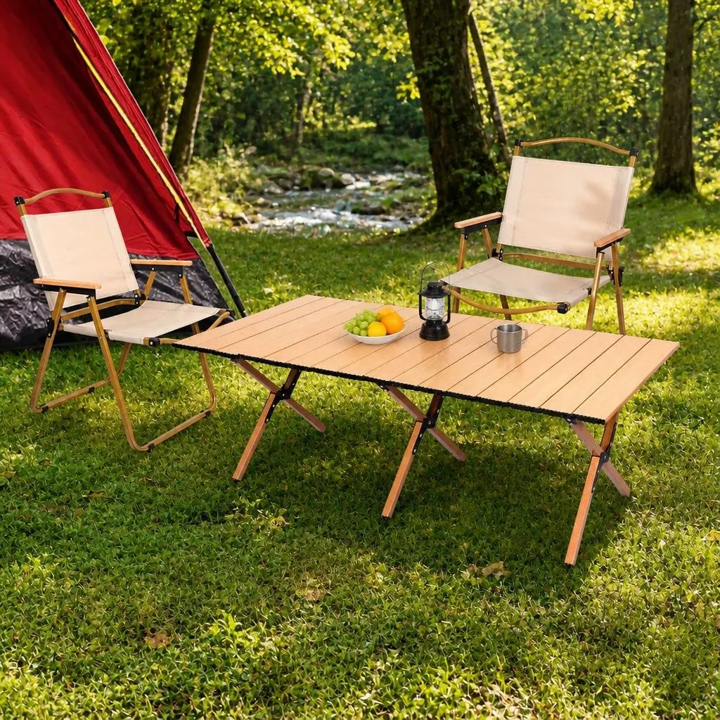 Folding Camping Table and Chair Set