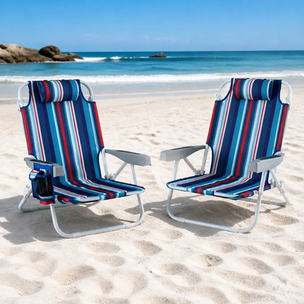 Outdoor Recliner Chair with Cooler