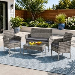Specifications of 4 Seater Outdoor Sofa Set with Table