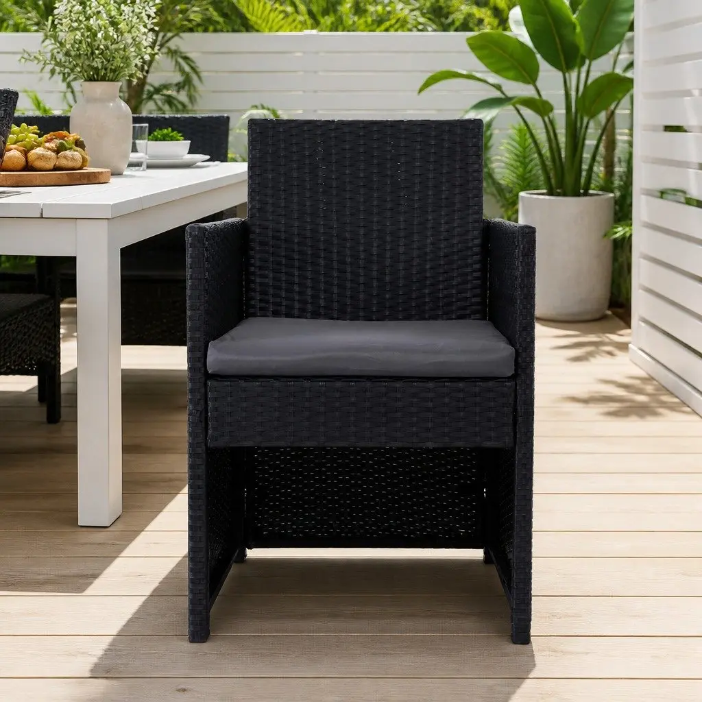 2PC Outdoor Dining Chairs Set