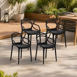 Specifications for Stackable Outdoor Dining Chairs – Set of 4