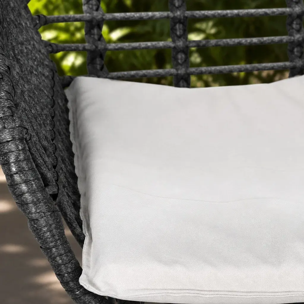 3 Piece Outdoor Lounge Setting Patio Furniture Set Grey