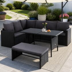 8-Seater Outdoor Sofa Dining Set Specifications and Details