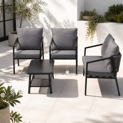 4-Seater Outdoor Lounge Set Specifications and Features