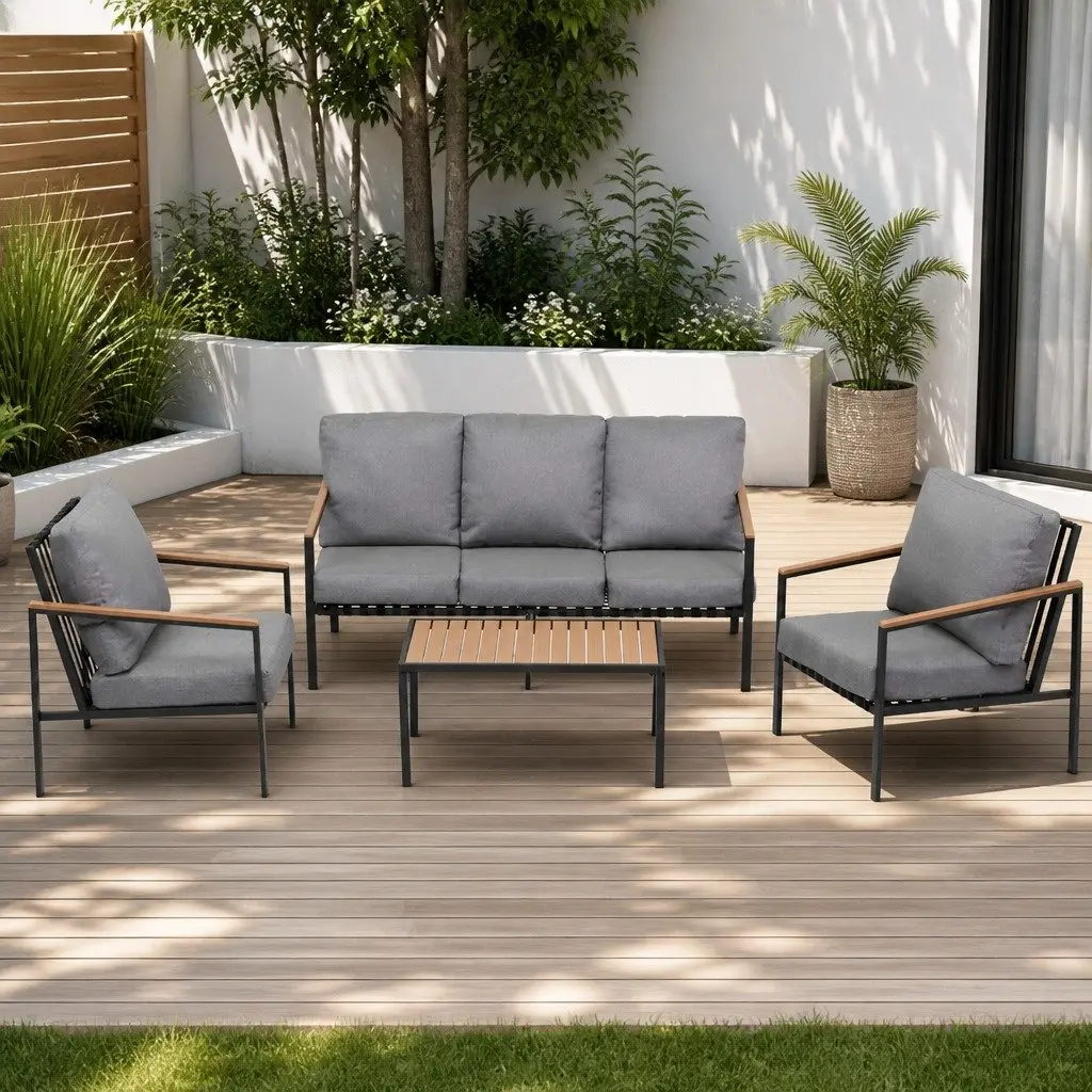 4-Piece 5 Seater Lounge Set