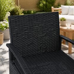 Specifications of the 3-Piece Wicker Outdoor Lounge Set