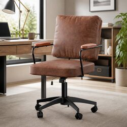 Specifications for Office Arm Chair with Swivel and Height Adjustment