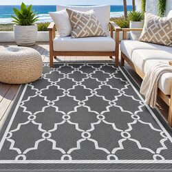 Specifications for Outdoor Rug 152x244cm, Grey