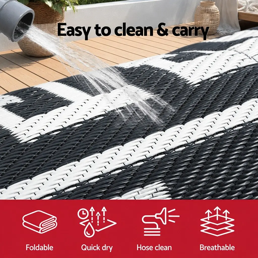Large Outdoor Rug 274x366cm