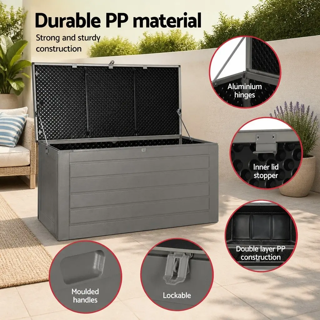 680L Lockable Outdoor Storage Box