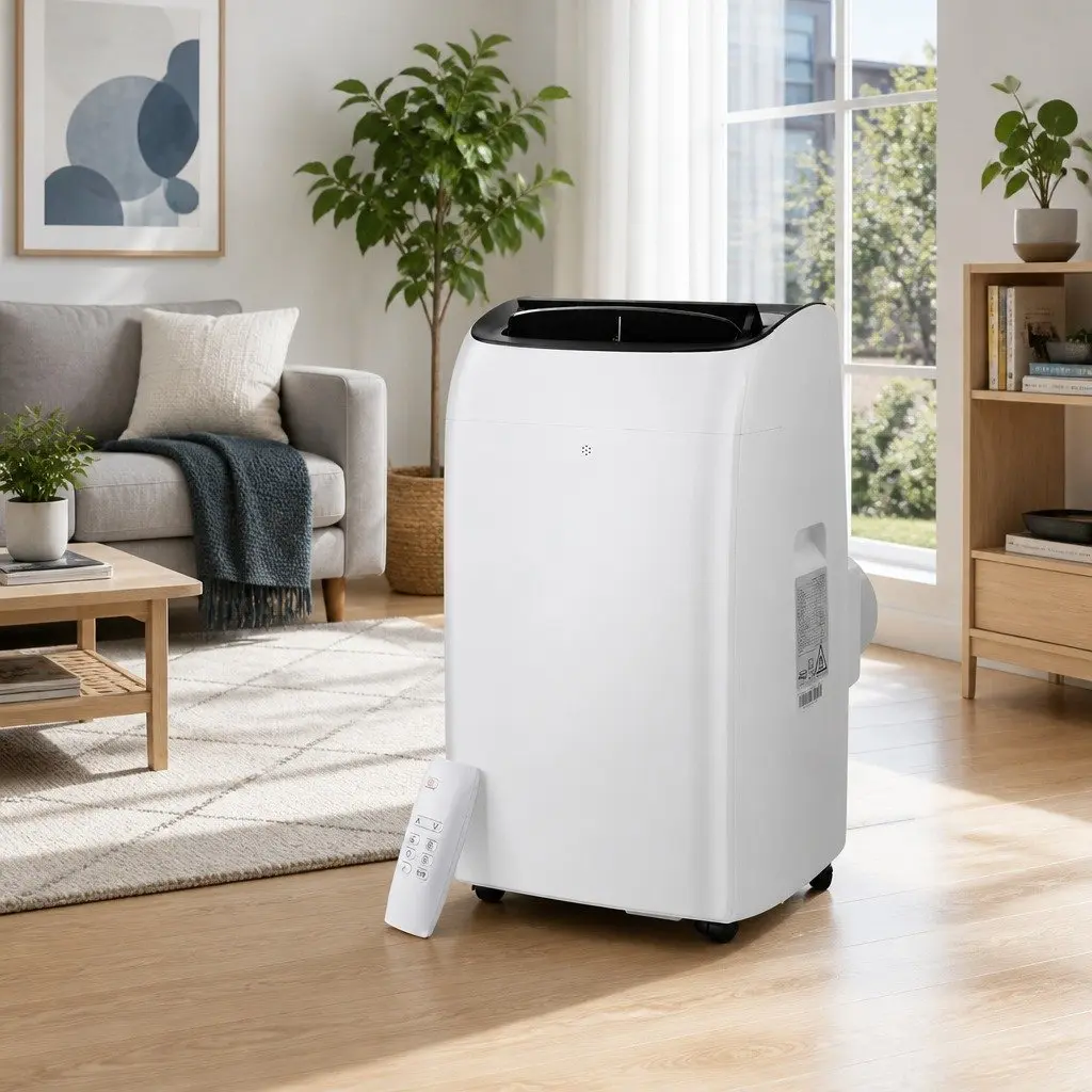 Portable Air Conditioner 12000BTU Cooling Dehumidifier Fan White