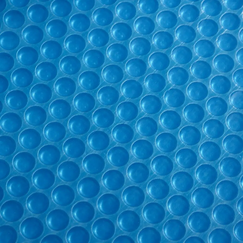 Solar Swimming Pool Cover 10 x 4.7M 400 Micron Bubble Blue Silver