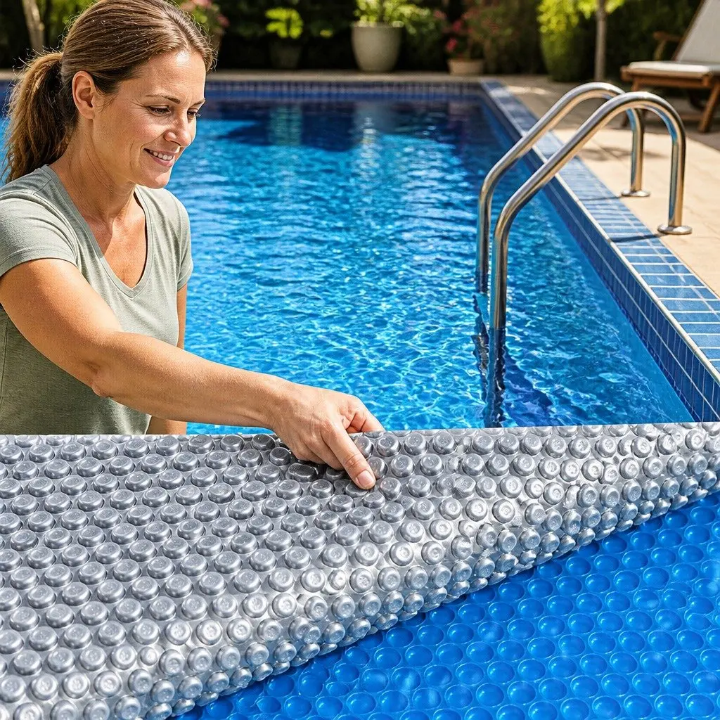 Solar Pool Cover 11m x 4m 400 Micron