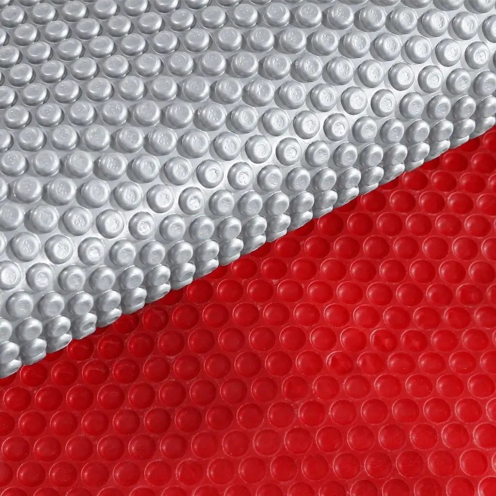 Solar Pool Cover 400 Micron Blue Silver 11m x 4.8m Bubble Heat Retention