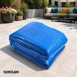 10x4m Solar Pool Cover & Roller - Specs and Details