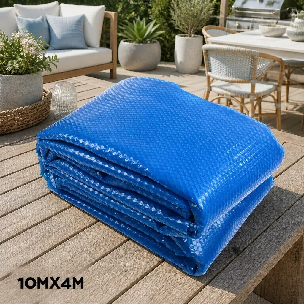 10x4m Solar Pool Cover & Roller System