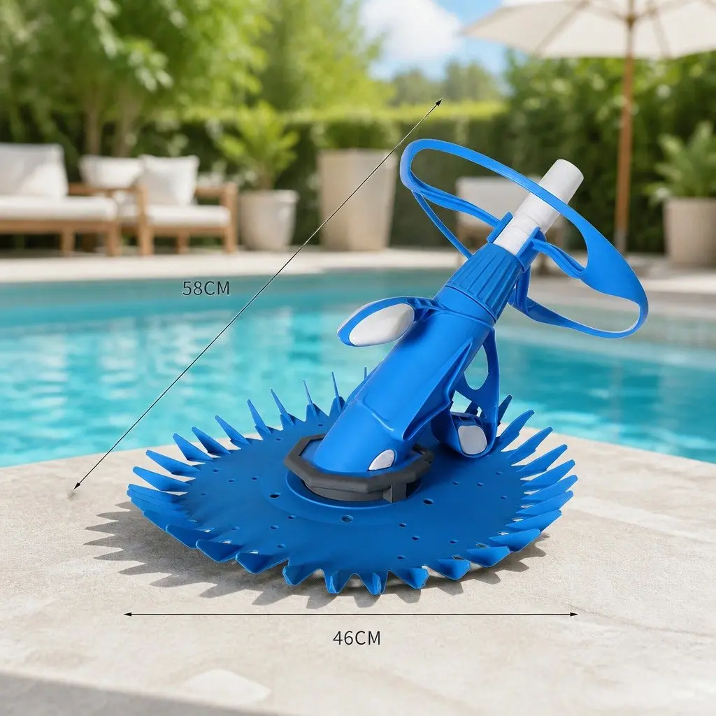 Automatic Pool Cleaner Floor Suction Device Hose Cleaning Equipment 0.8m-3m
