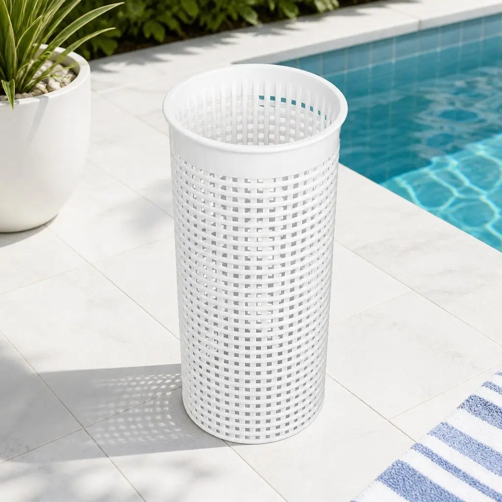 Pool Leaf Canister Suction Large Capacity Debris Catcher Filter Trap System
