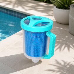 Pool Leaf Canister Suction Medium Clear Container Debris Catcher Filter System