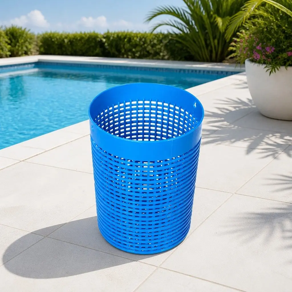 Pool Leaf Canister Suction Medium Clear Container Debris Catcher Filter System