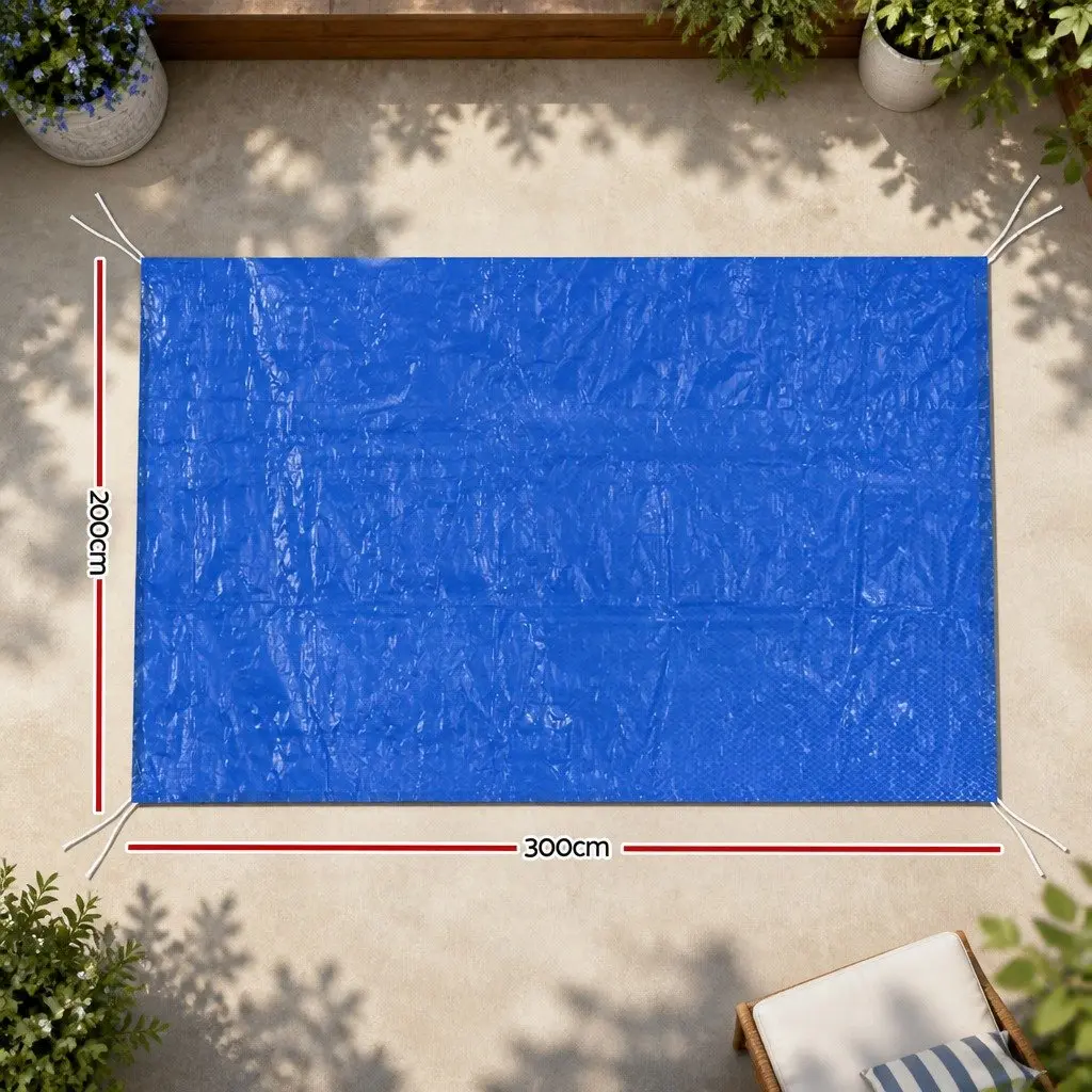 Above-Ground Pool Cover 2m x 3m
