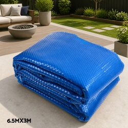 Pool Cover 6.5x3m 500 Micron Solar Blanket with Aluminium Roller Swimming Pool