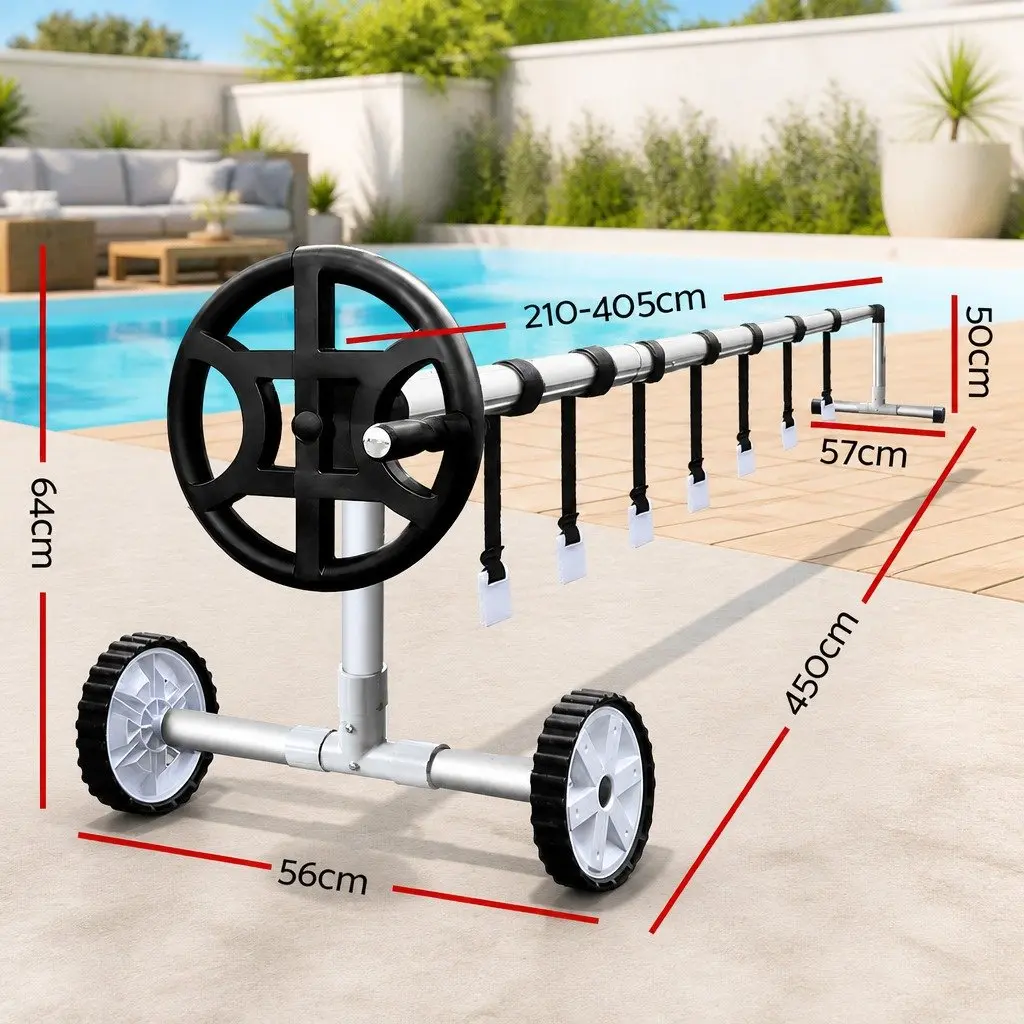 6.5x3m Solar Pool Cover with Aluminium Roller