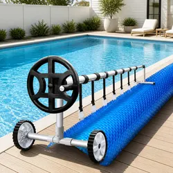 Specifications of 7x4m Solar Pool Cover and Roller Set