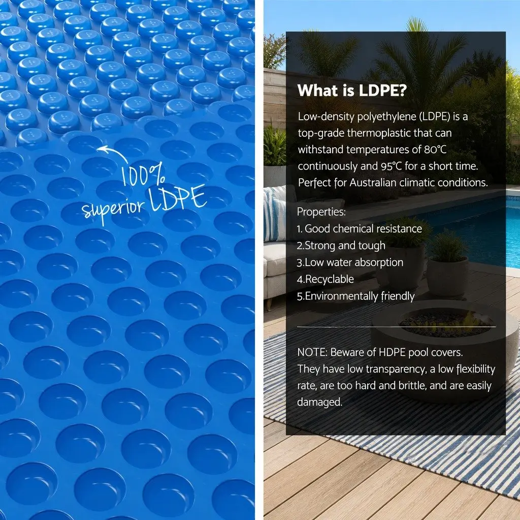 7m x 4m Pool Solar Cover