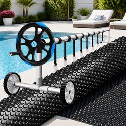 Specifications of 7x4m Solar Pool Cover with Roller 5.55m