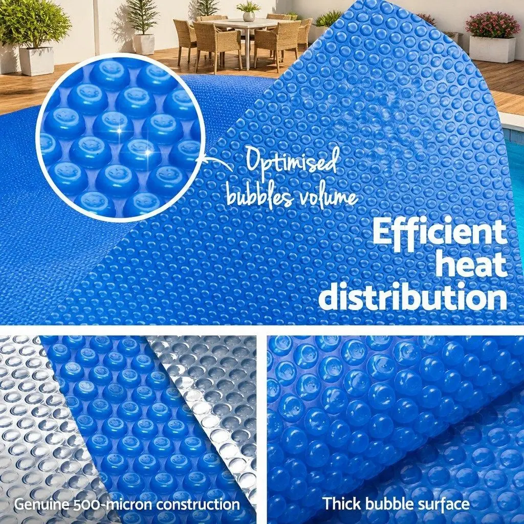 Solar Pool Cover 8x4.2m, 500 Micron