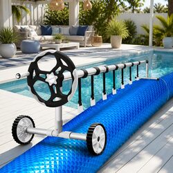 Specifications of 8.5x4.2m Solar Pool Cover & Roller System