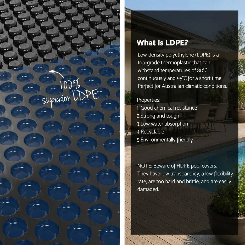 Swimming Pool Solar Cover 8.5x4.2m