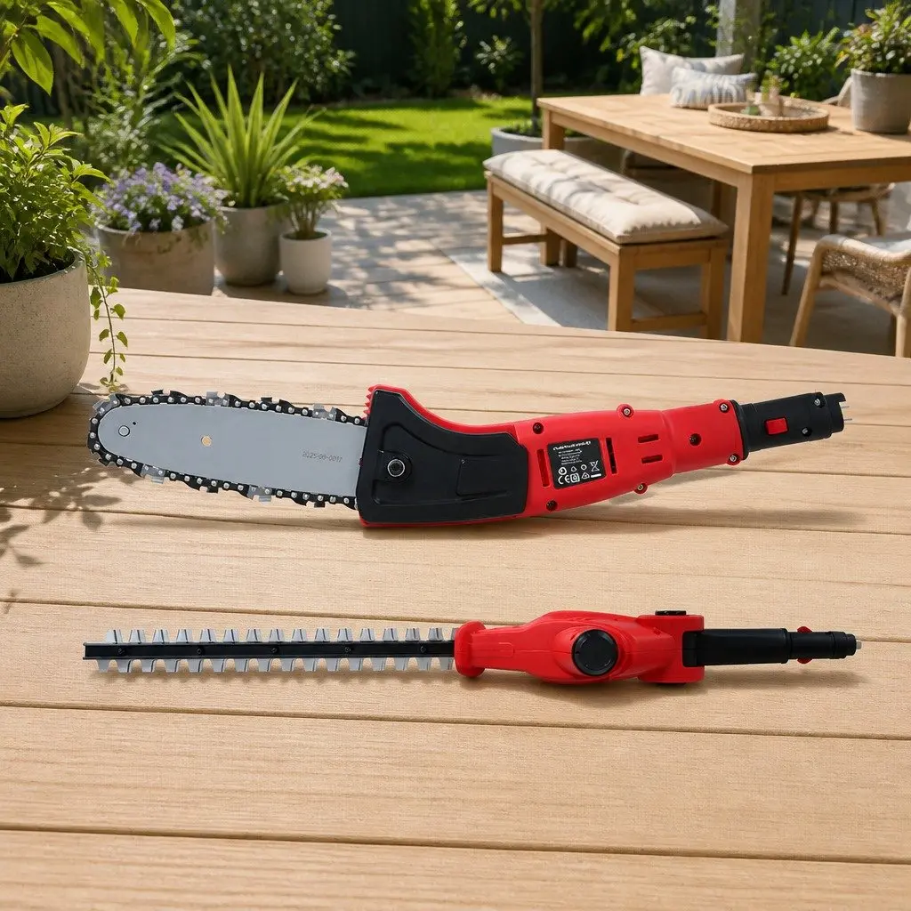 Cordless Chainsaw Trimmer for Garden 8 Inch Blade 2.7m Reach