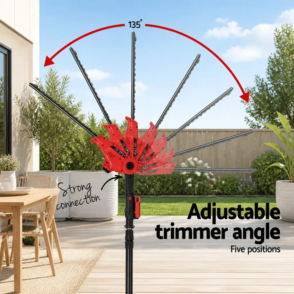 Cordless Chainsaw Trimmer for Garden 8 Inch Blade 2.7m Reach