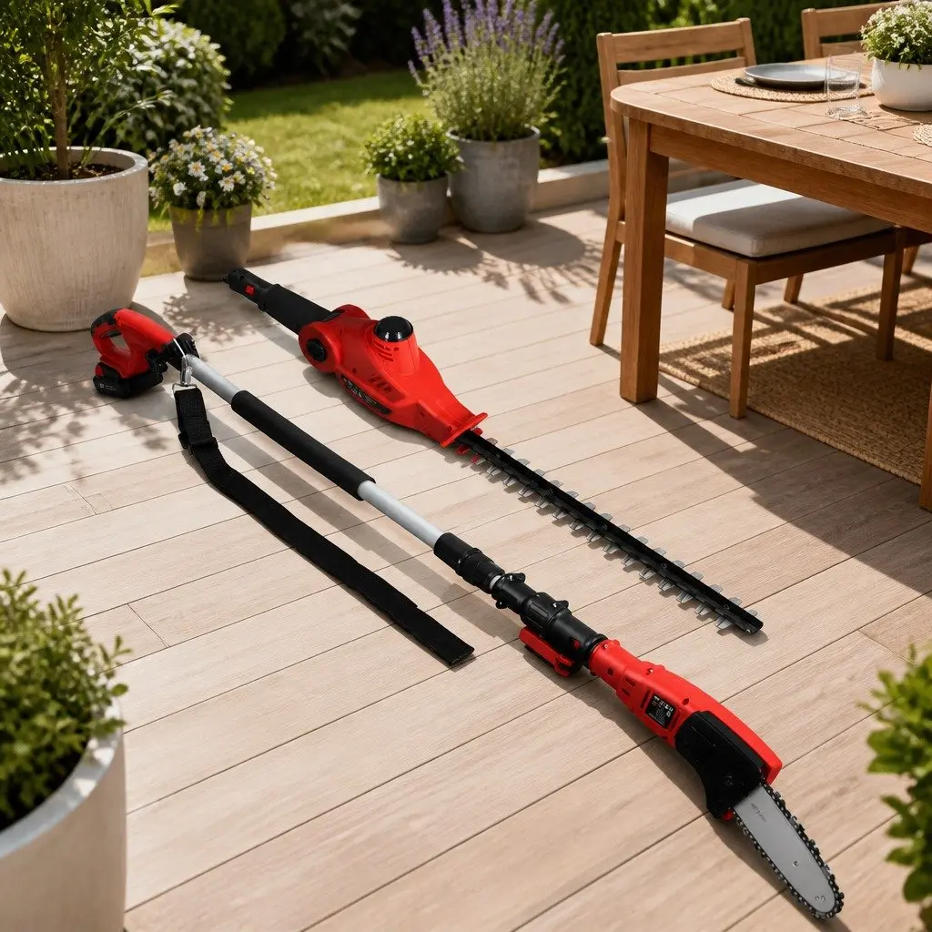 Cordless Chainsaw Trimmer for Garden 8 Inch Blade 2.7m Reach