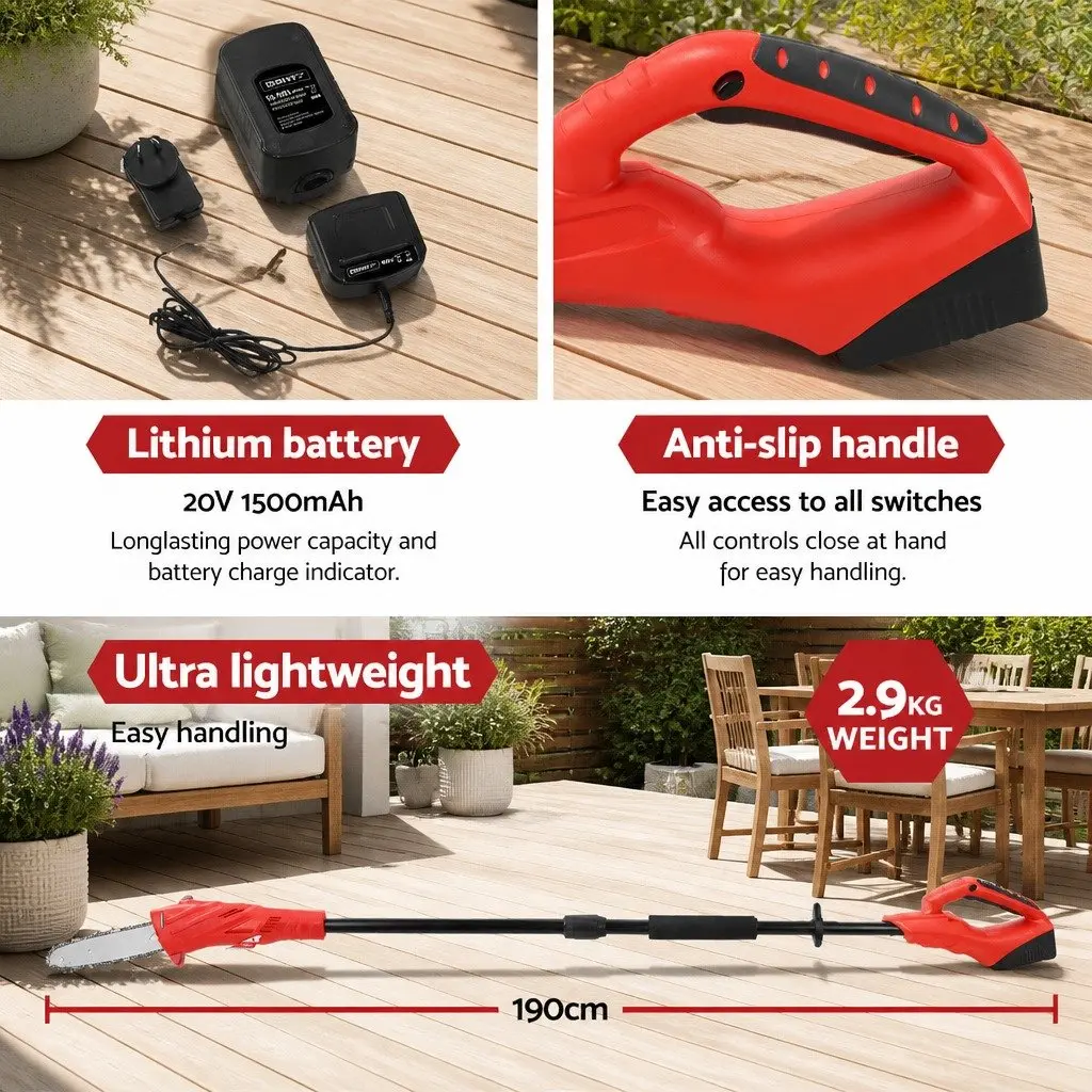 20V Lithium Battery Cordless Pole Chainsaw