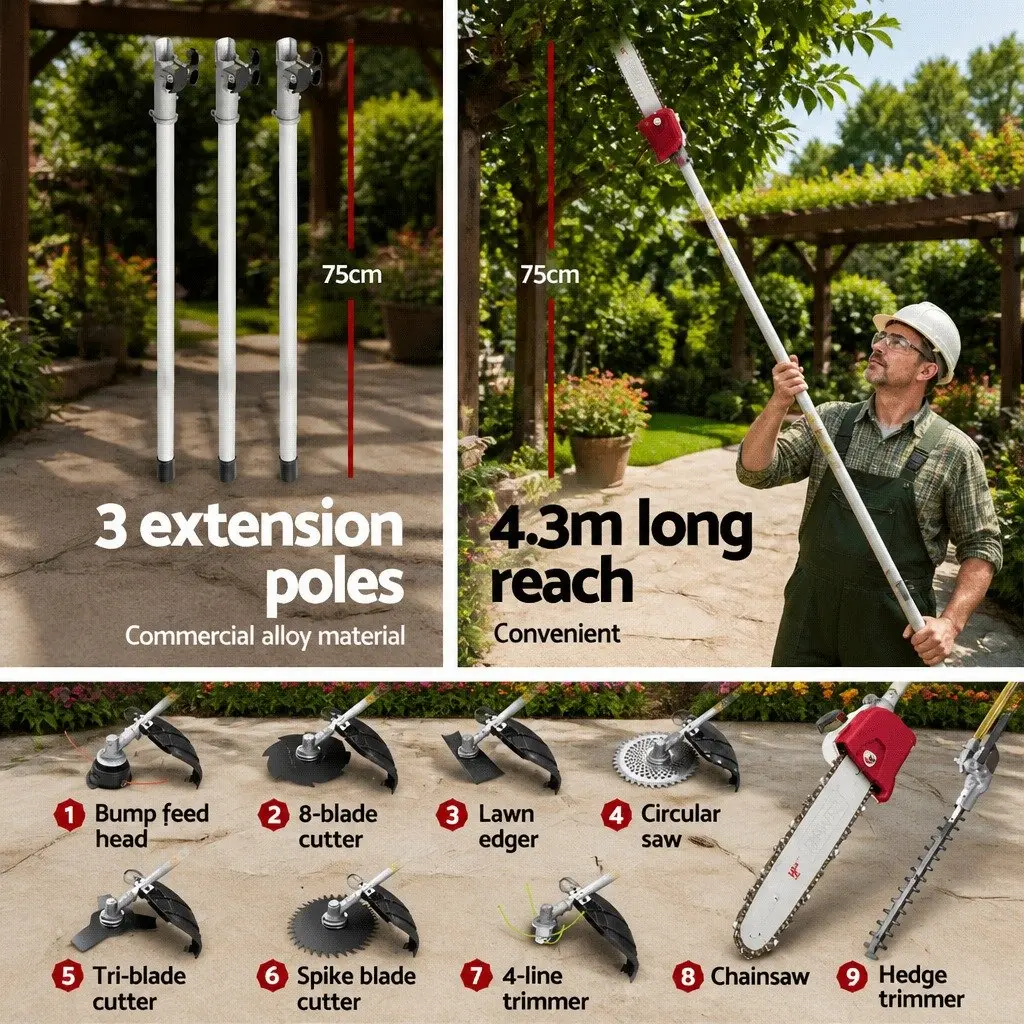4 Stroke Pole Chainsaw Multi Tool