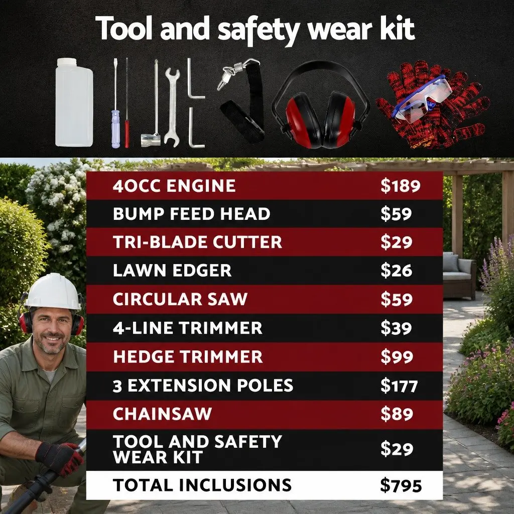 4 Stroke Pole Chainsaw Multi Tool