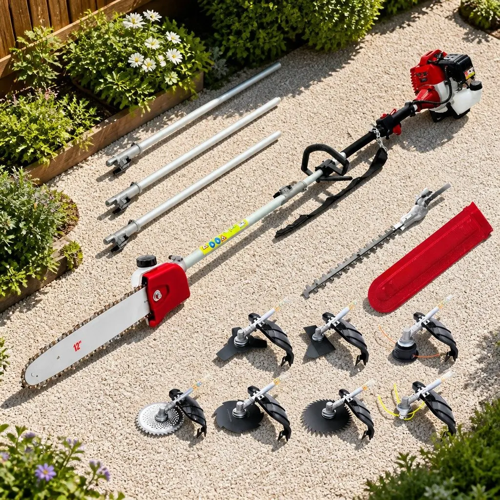 52cc 9 in 1 Pole Chainsaw System
