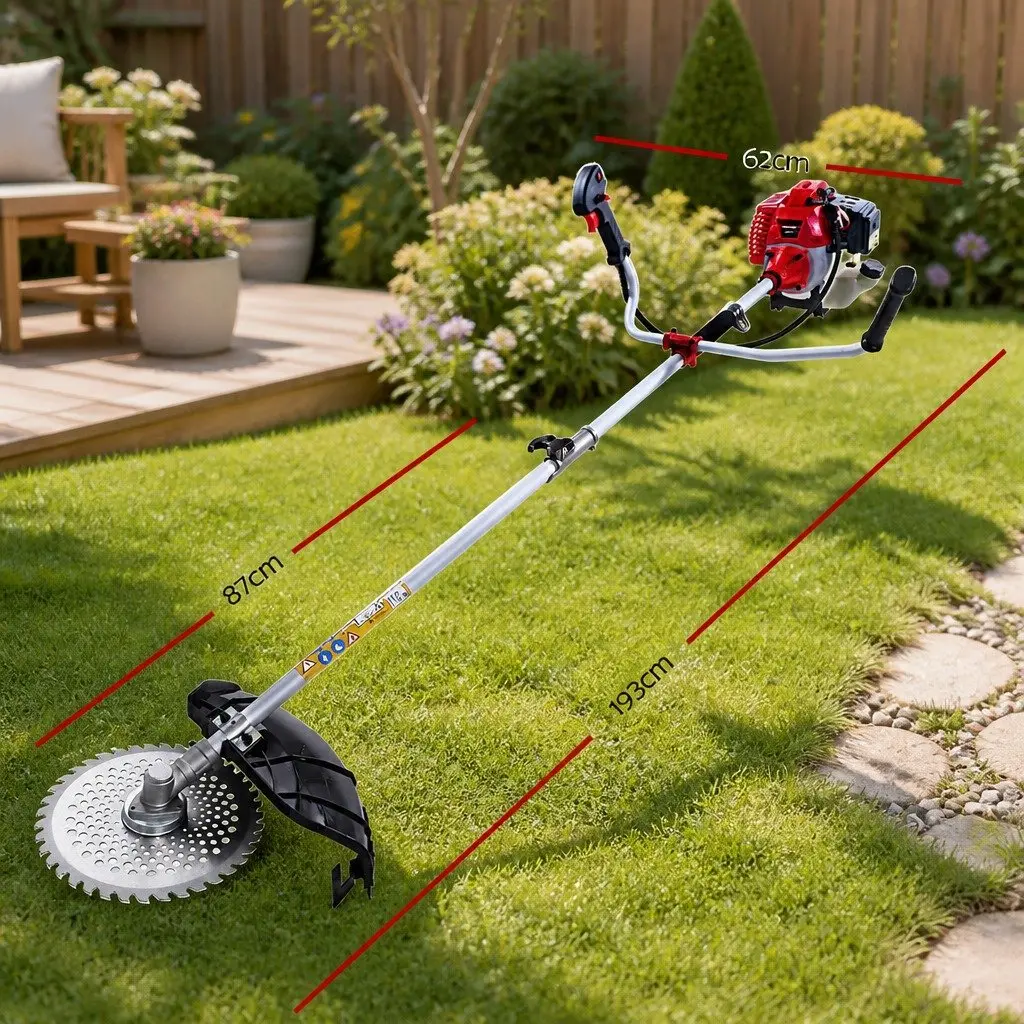7 in 1 Pole Chainsaw Multi Tool for Garden Maintenance 52cc 2 Stroke Petrol Engine