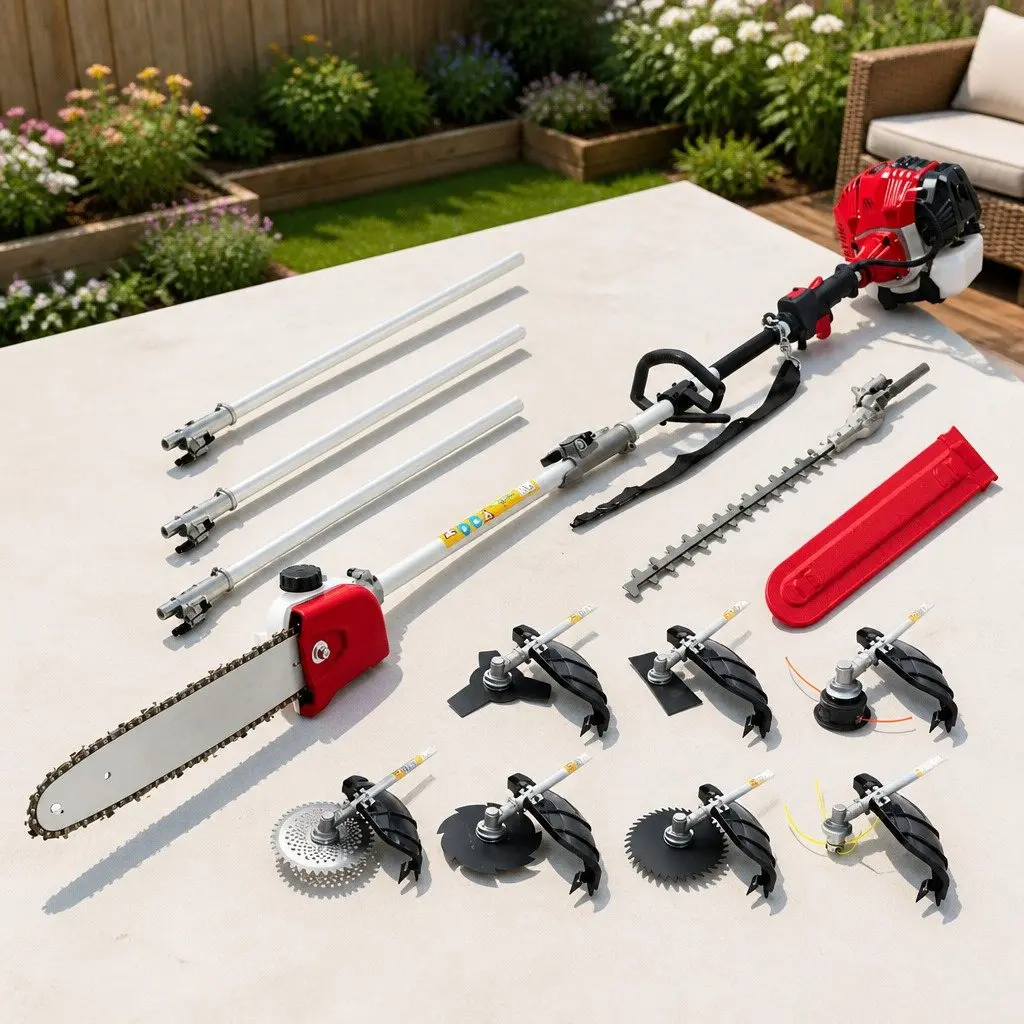 9-in-1 Petrol Pole Chainsaw