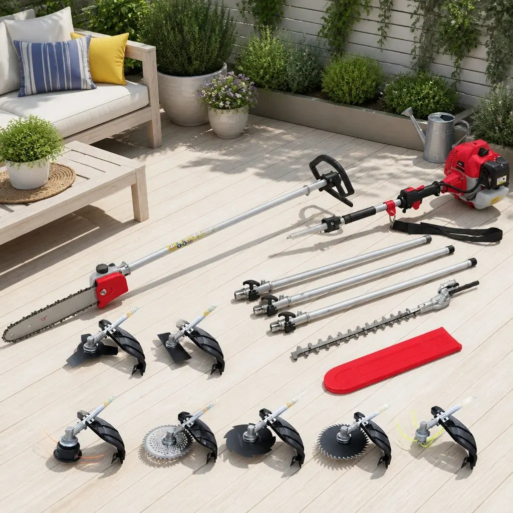 65CC Pole Chainsaw Hedge Trimmer