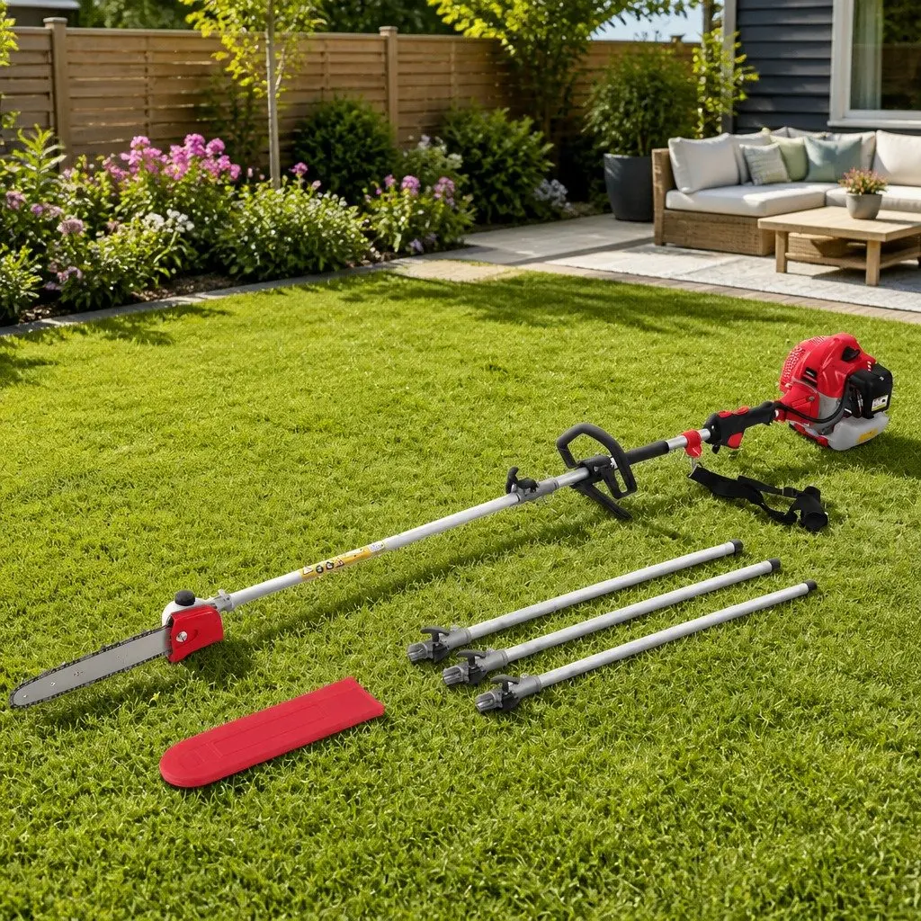 62CC Petrol Pole Chainsaw with 12in Bar