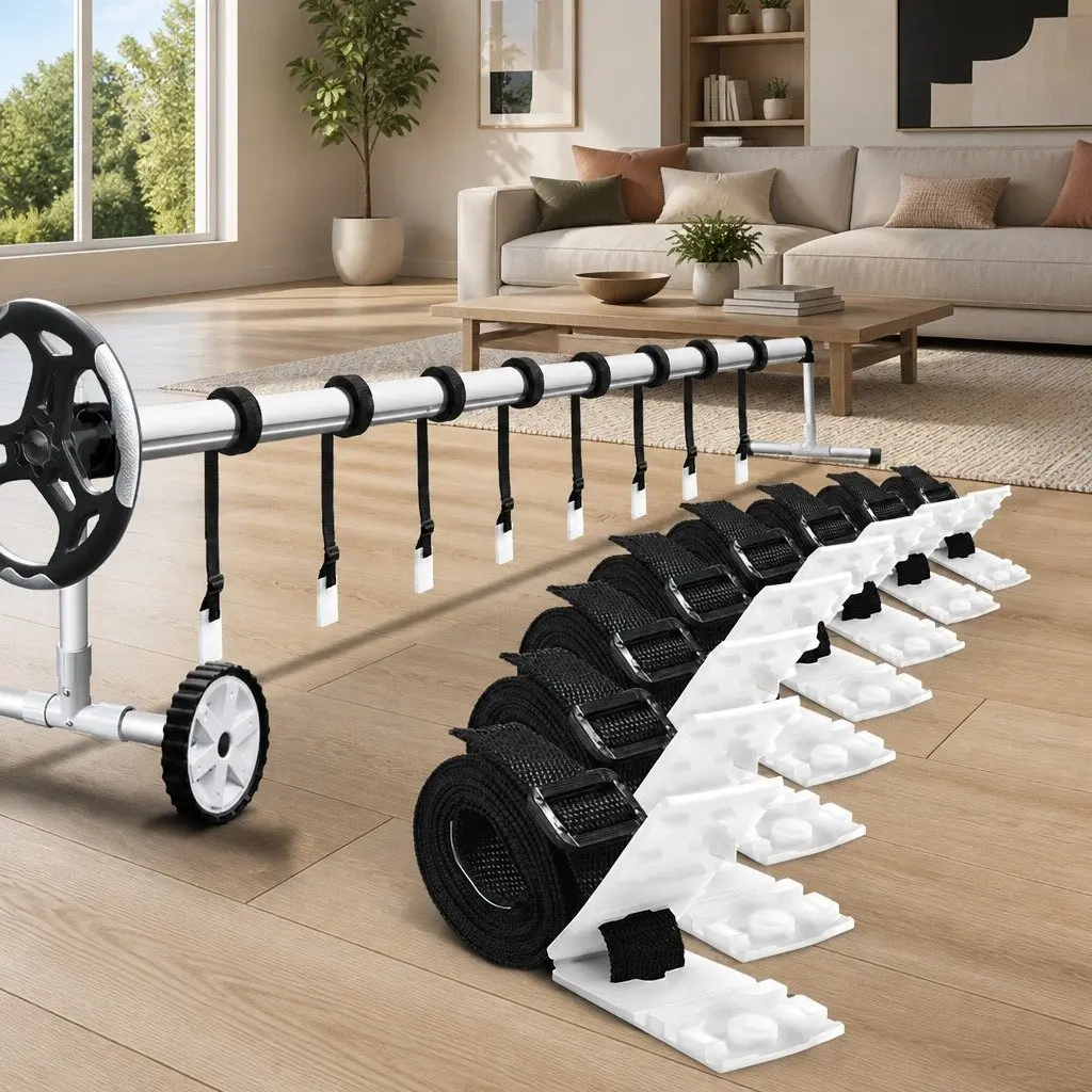 Pool Cover Roller Attachment Kit 8PCS