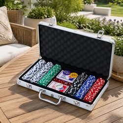 Detailed Specifications of 300pcs Poker Chips Set