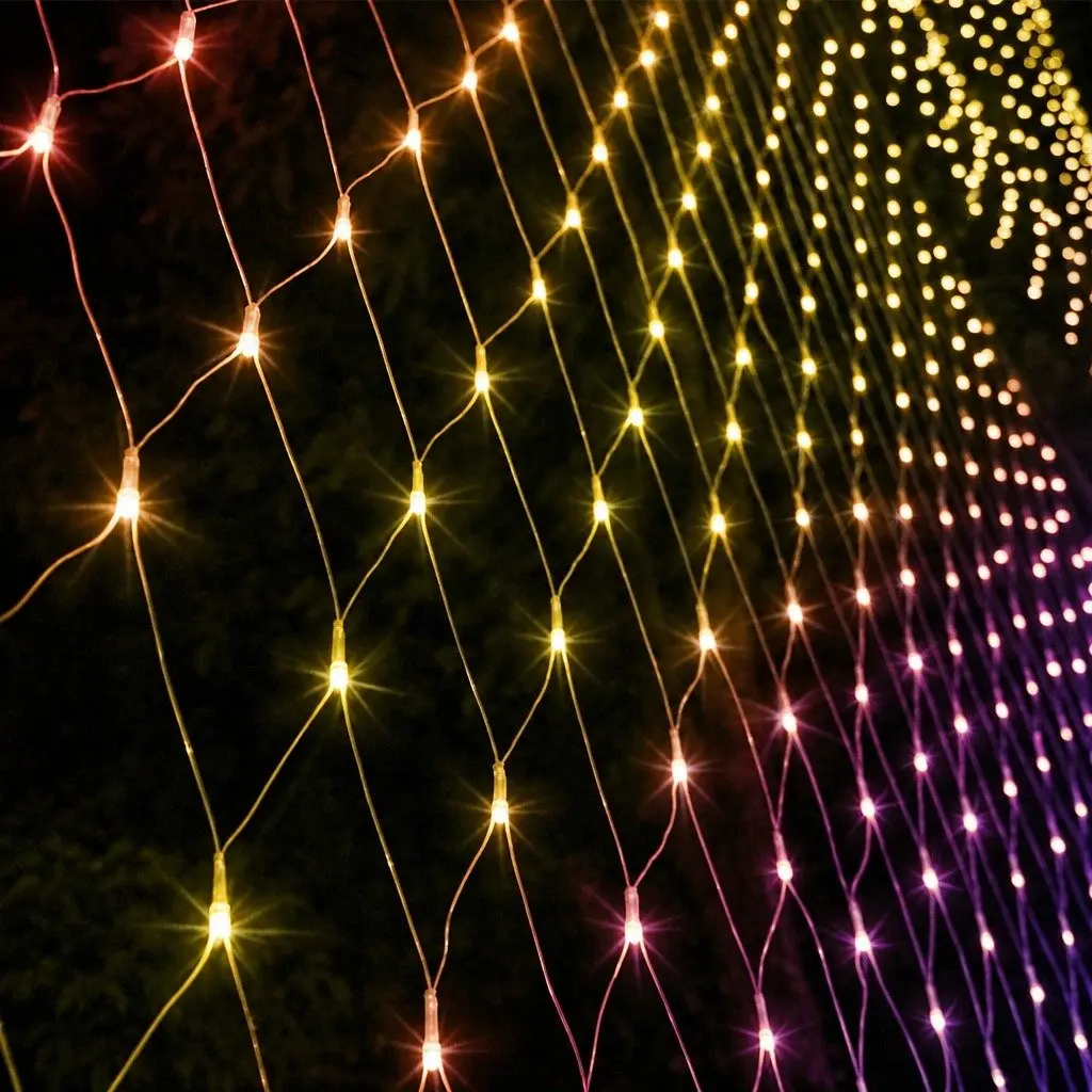 LED Christmas Net Lights Indoor Outdoor 4m x 6m Waterproof Decoration