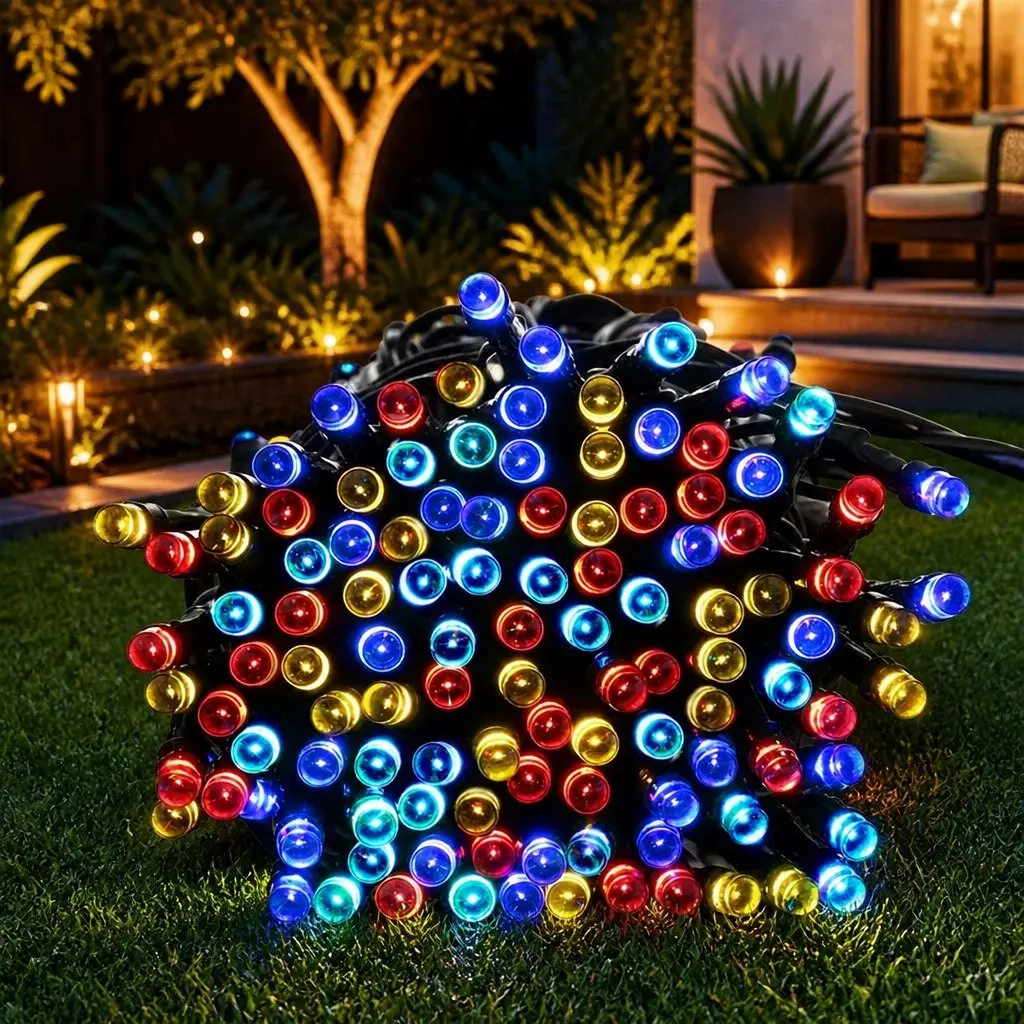 400LED Solar String Lights, 42M Length